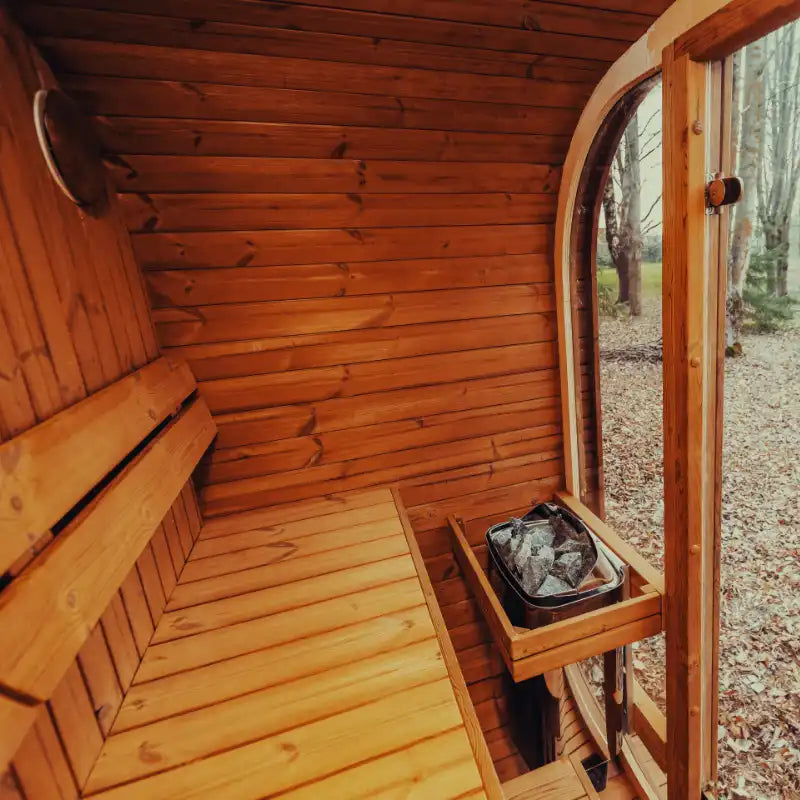Mande MW12 ThermoWood® Outdoor 3 Person Sauna