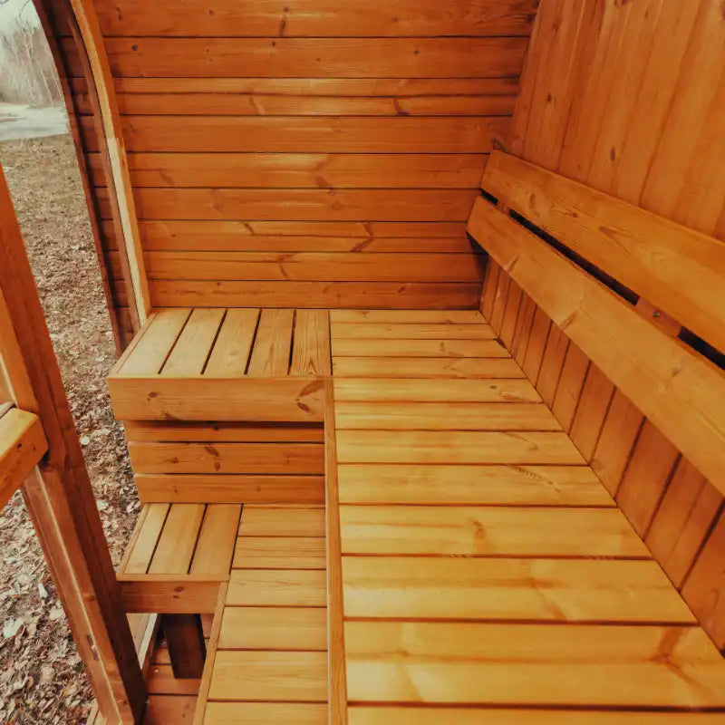 Mande MW12 ThermoWood® Outdoor 3 Person Sauna