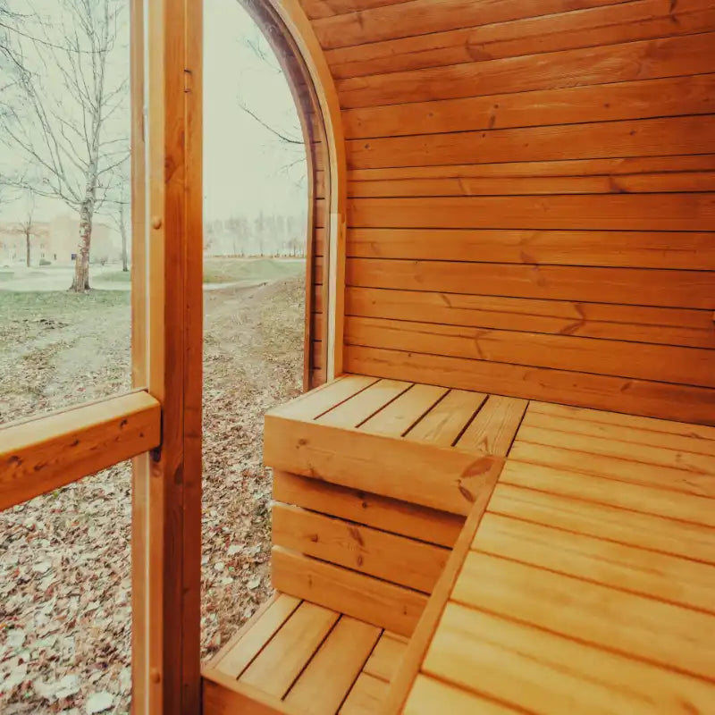 Mande MW12 ThermoWood® Outdoor 3 Person Sauna