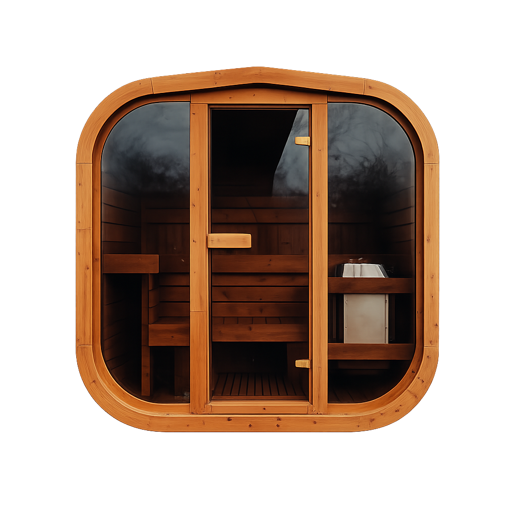Mande MW12 ThermoWood® Outdoor 3 Person Sauna