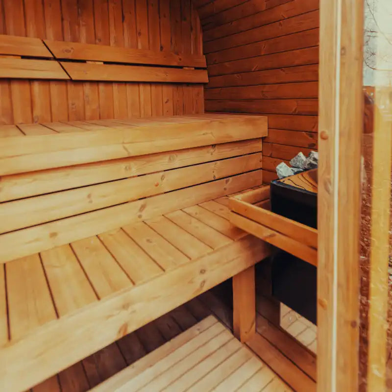 Mande MW16 ThermoWood® Outdoor 4 Person Sauna
