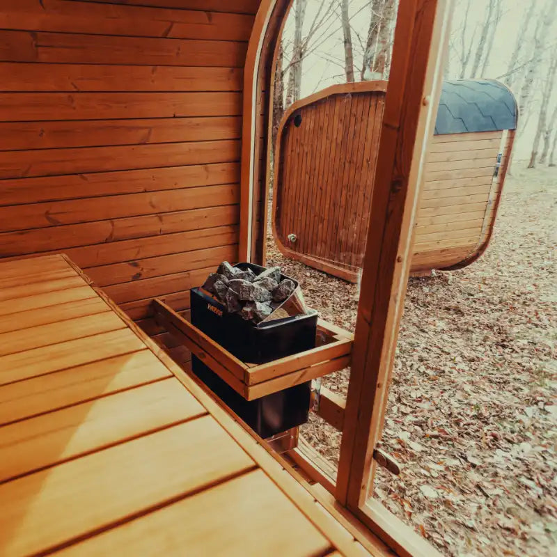 Mande MW16 ThermoWood® Outdoor 4 Person Sauna