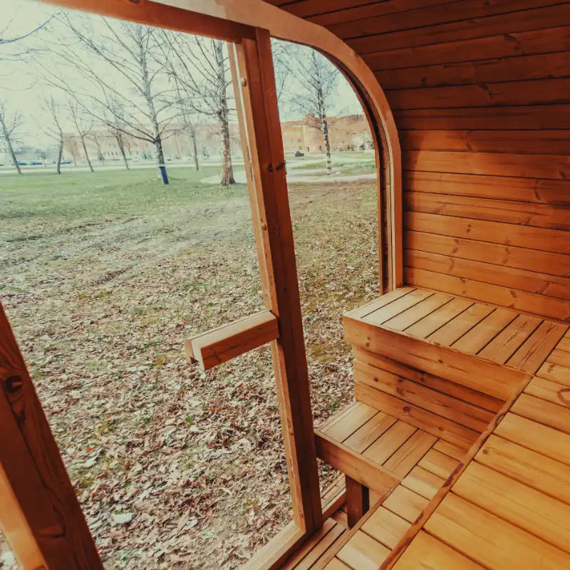 Mande MW16 ThermoWood® Outdoor 4 Person Sauna
