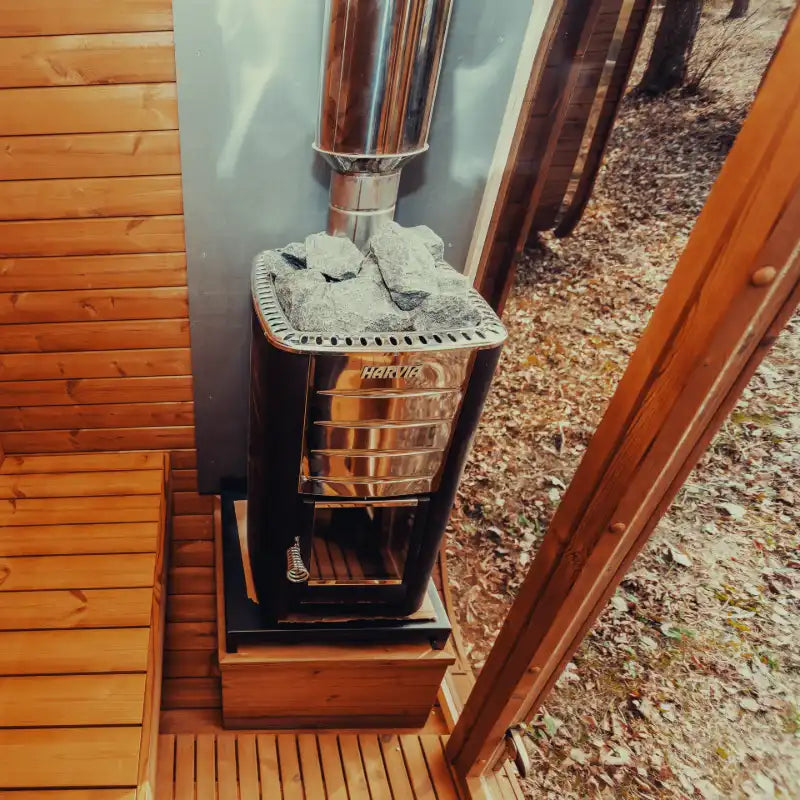Mande MW20 ThermoWood® Outdoor 6 Person Sauna