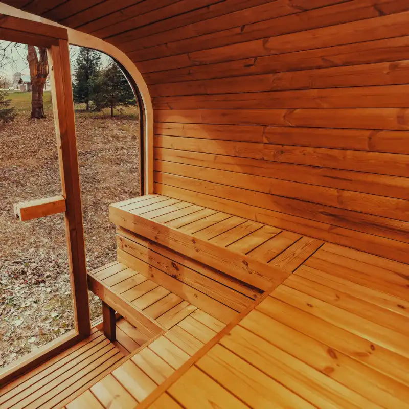 Mande MW20 ThermoWood® Outdoor 6 Person Sauna