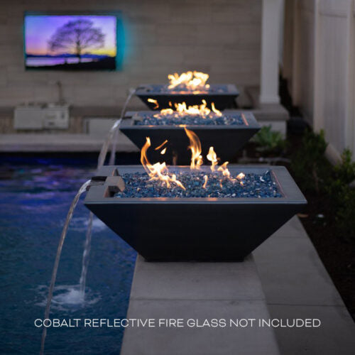 The Outdoor Plus Maya Fire & Water Bowl – GFRC Concrete