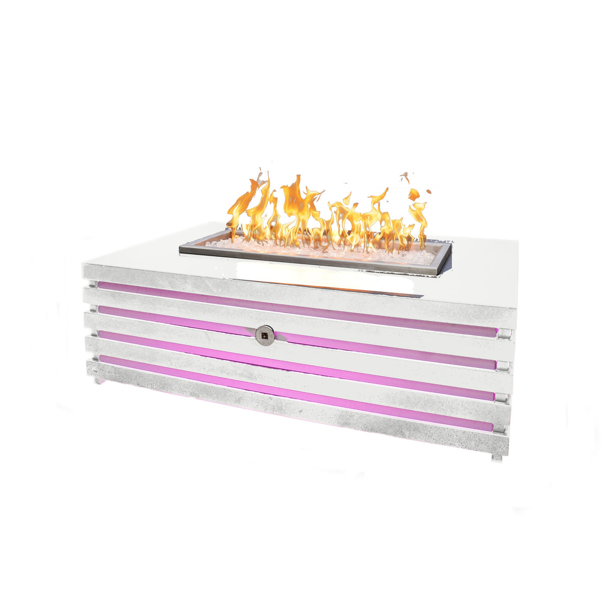 Amina Powder Coat Fire Pit - White