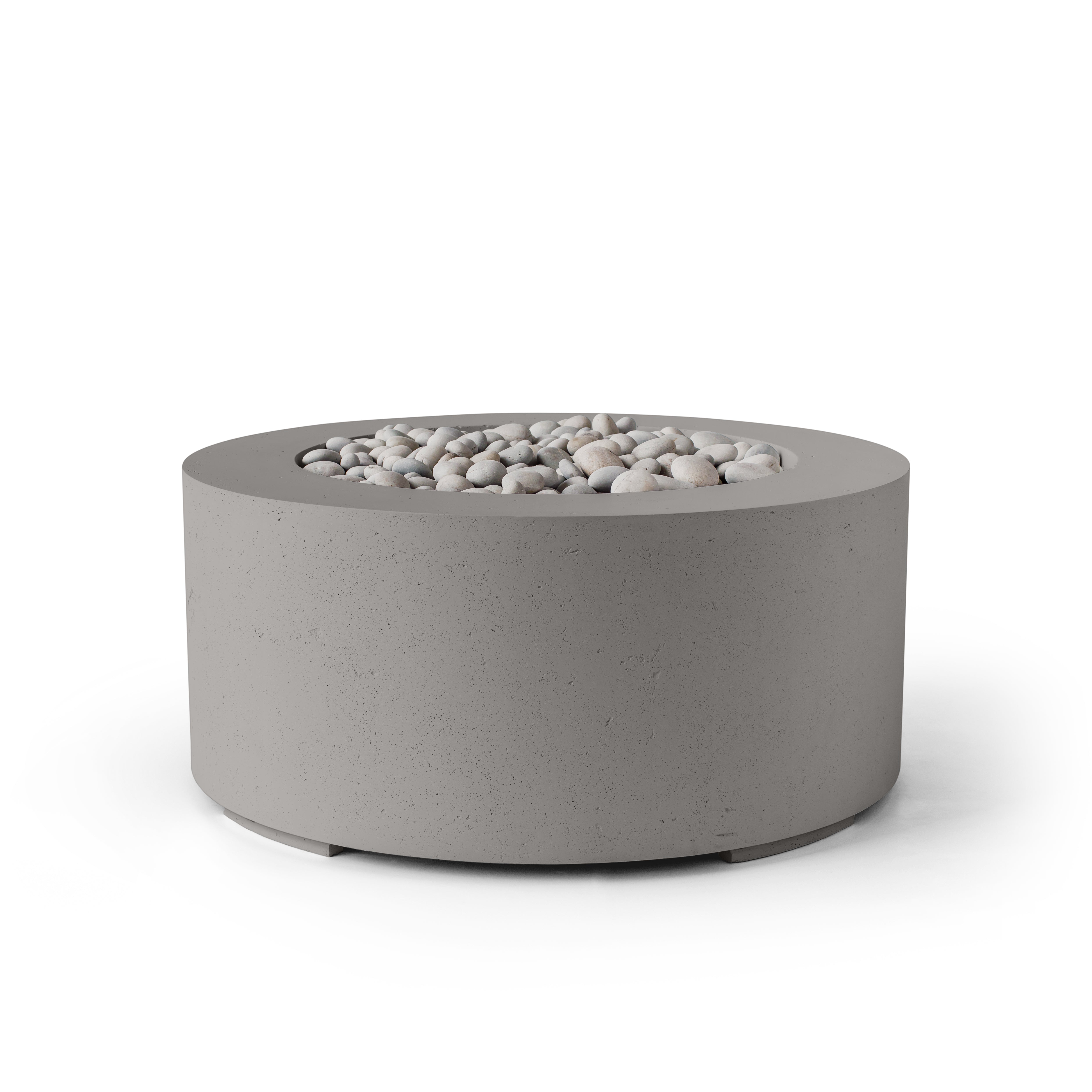 HPC Fire Belmont Concrete 36" Fire Pit by Dekko