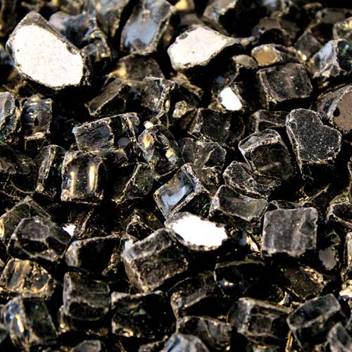 HPC Fire 1/4 Inch Decorative Fire Glass - 10 lbs