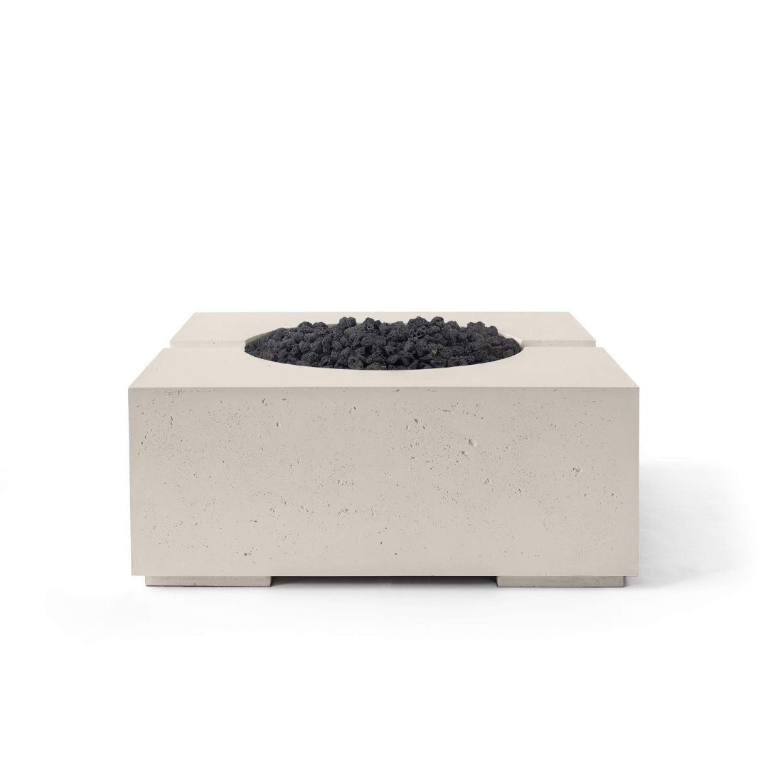 HPC Fire Bravo Square Lightweight Concrete 32" Fire Pit by Dekko