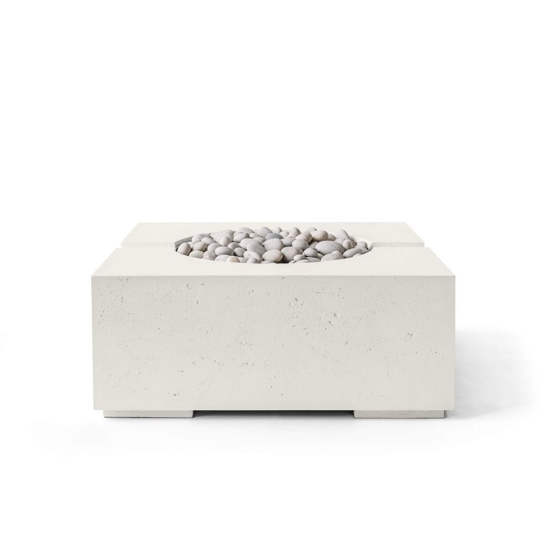 HPC Fire Bravo Square Lightweight Concrete 32" Fire Pit by Dekko