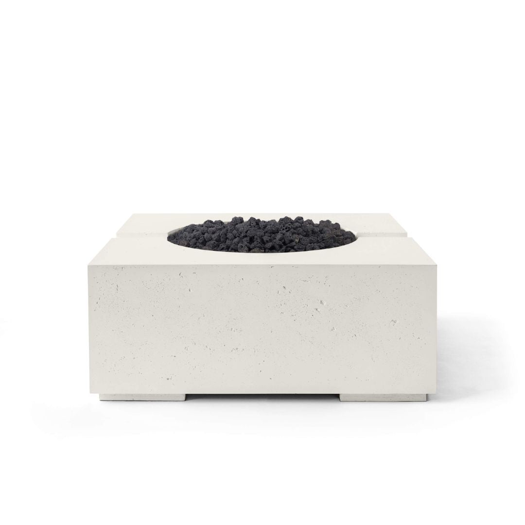 HPC Fire Bravo Square Lightweight Concrete 32" Fire Pit by Dekko