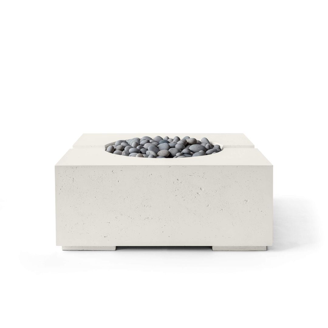 HPC Fire Bravo Square Lightweight Concrete 32" Fire Pit by Dekko