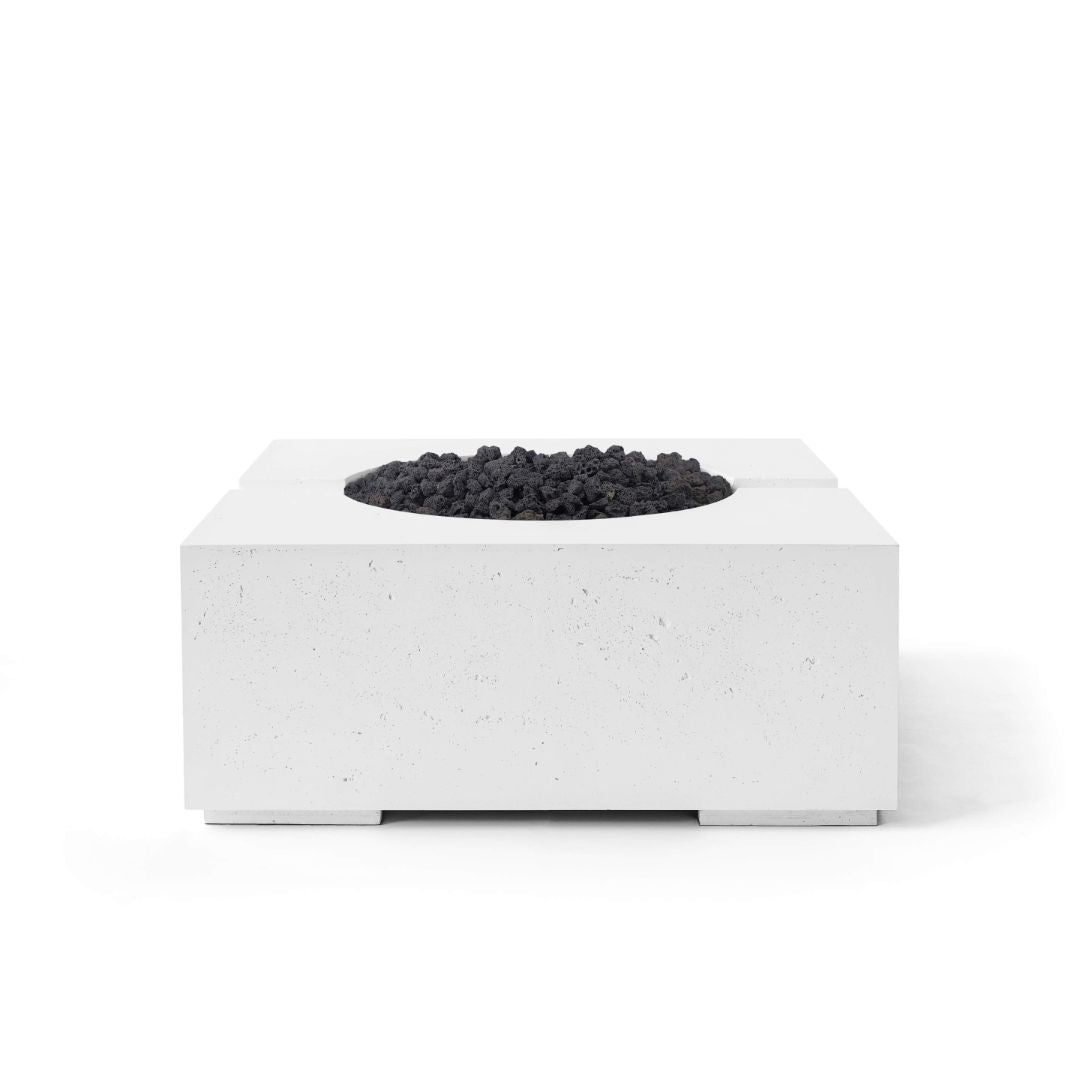 HPC Fire Bravo Square Lightweight Concrete 32" Fire Pit by Dekko