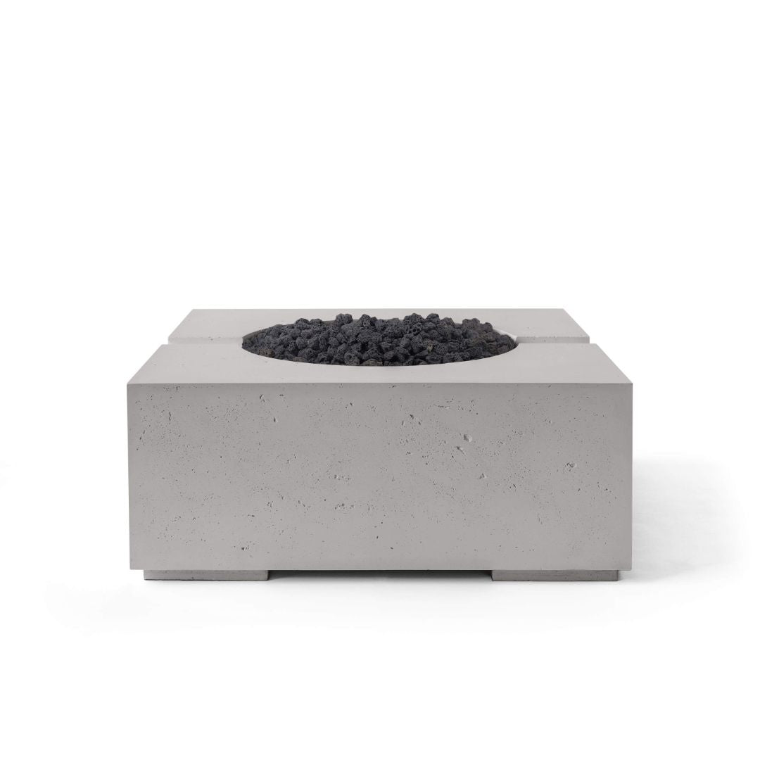 HPC Fire Bravo Square Lightweight Concrete 32" Fire Pit by Dekko