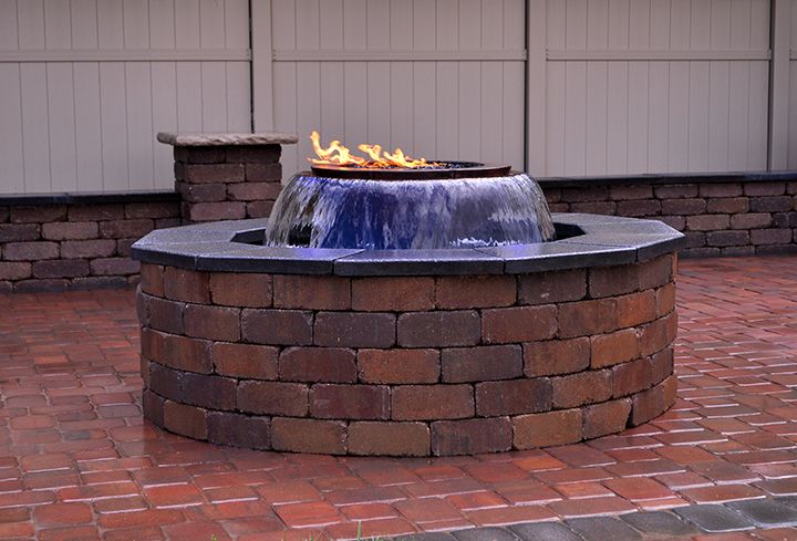 HPC H2Onfire Fire on Water Bowl 52"