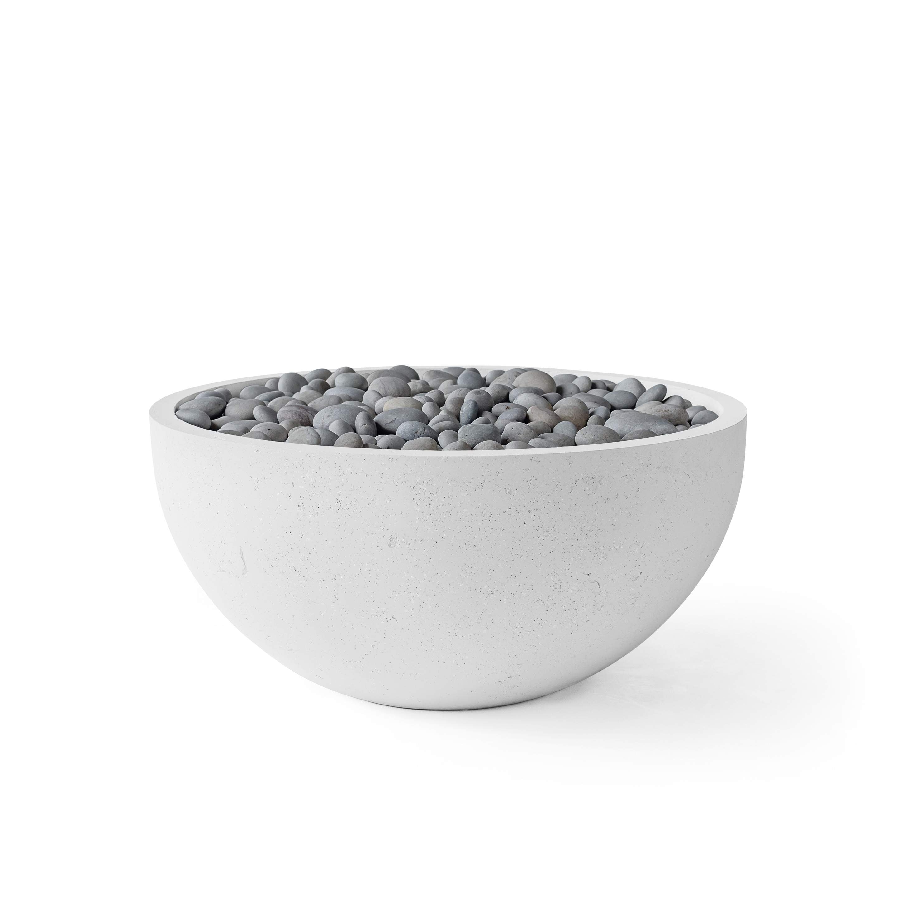 HPC Fire Serenade Concrete 40" Fire Pit by Dekko