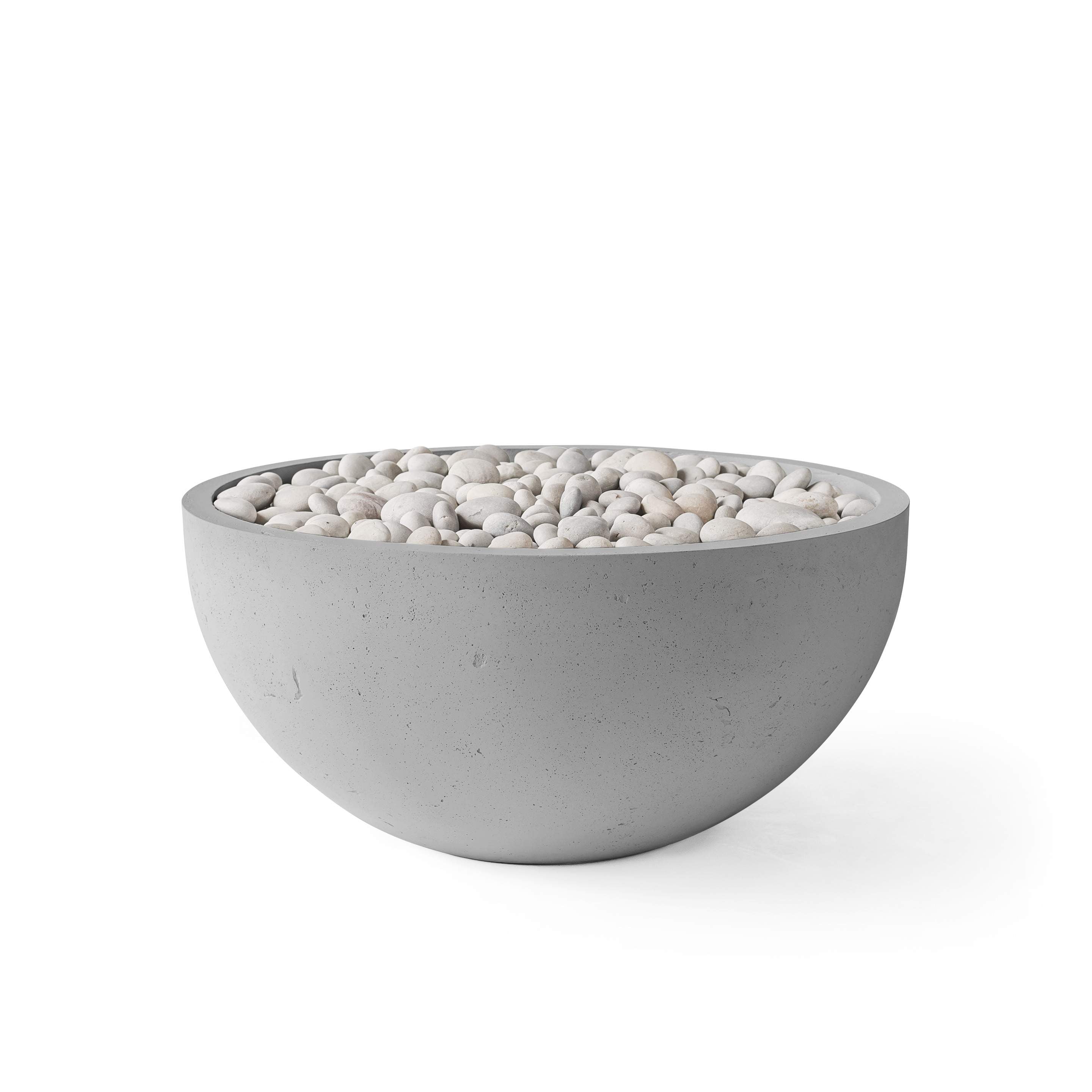 HPC Fire Serenade Concrete 40" Fire Pit by Dekko