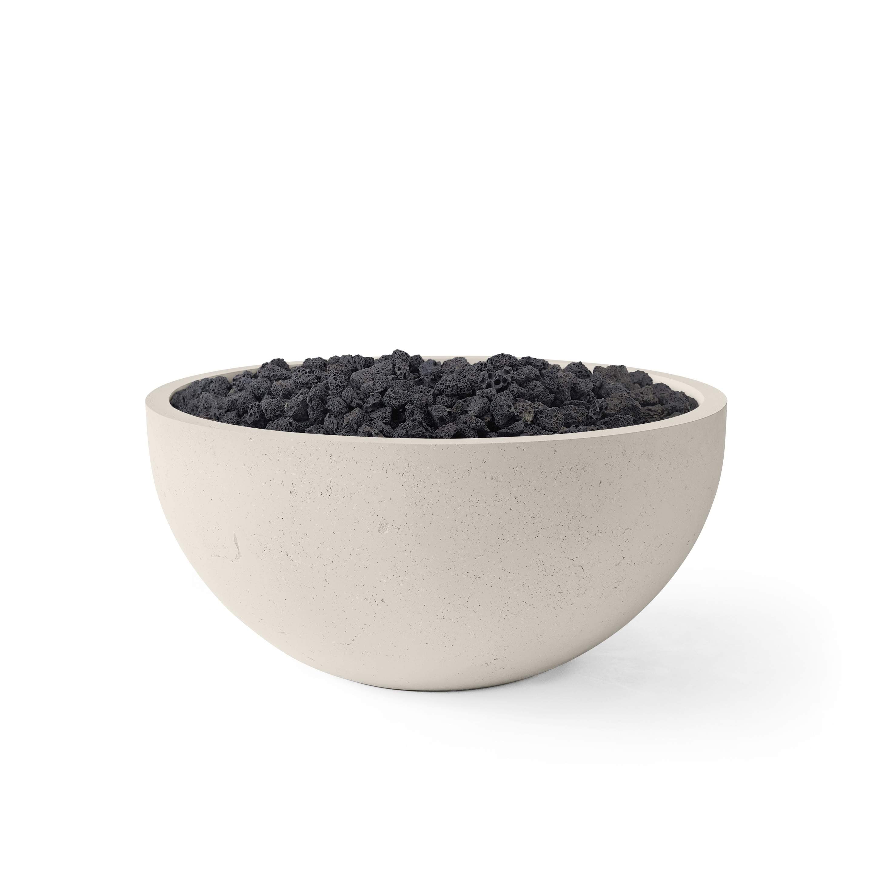 HPC Fire Serenade Concrete 40" Fire Pit by Dekko