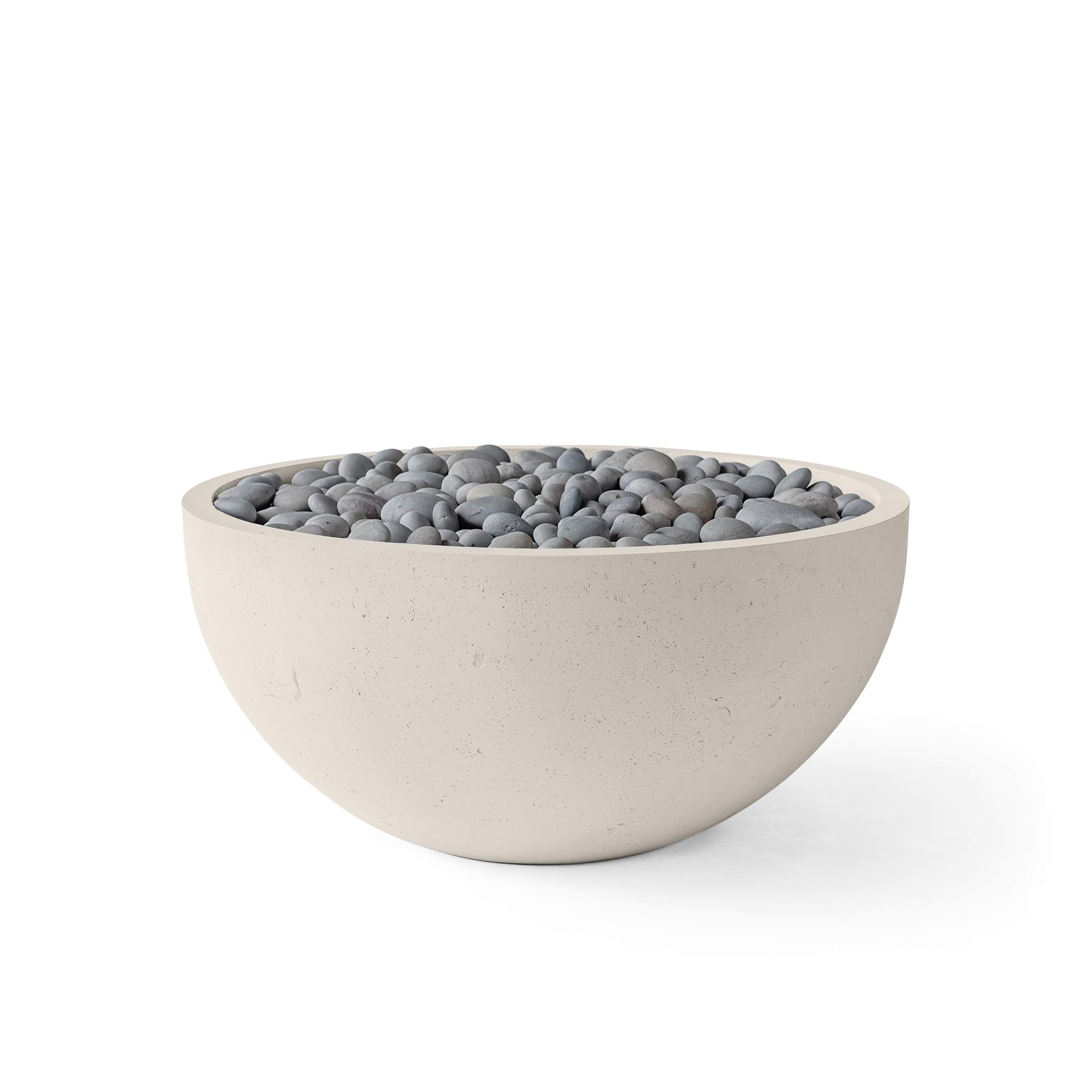 HPC Fire Serenade Concrete 40" Fire Pit by Dekko