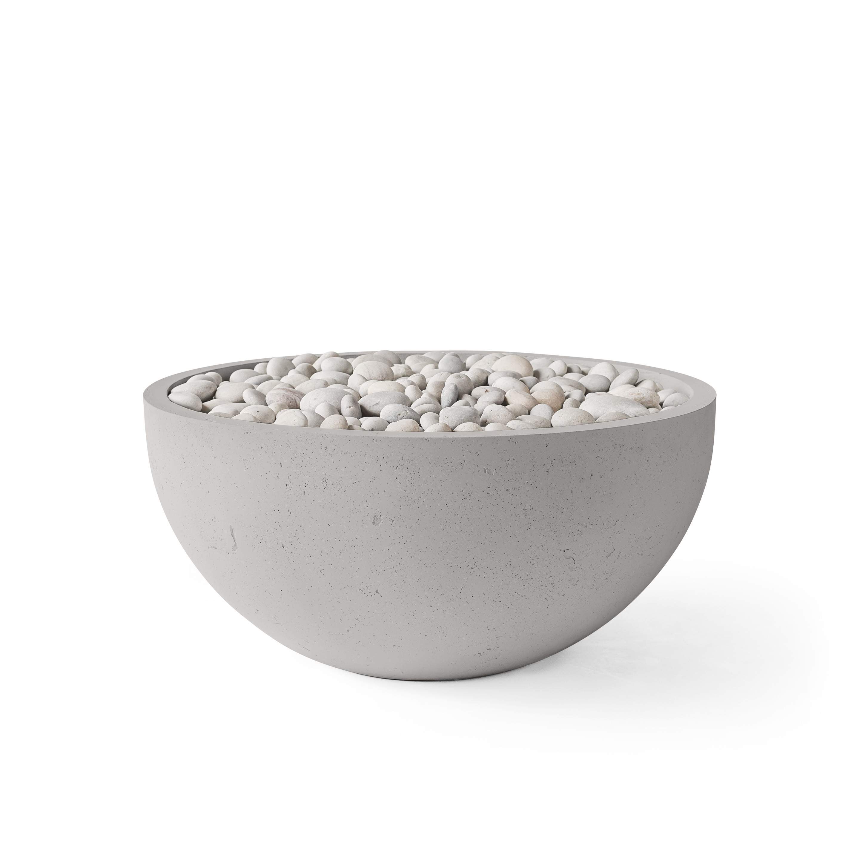 HPC Fire Serenade Concrete 40" Fire Pit by Dekko