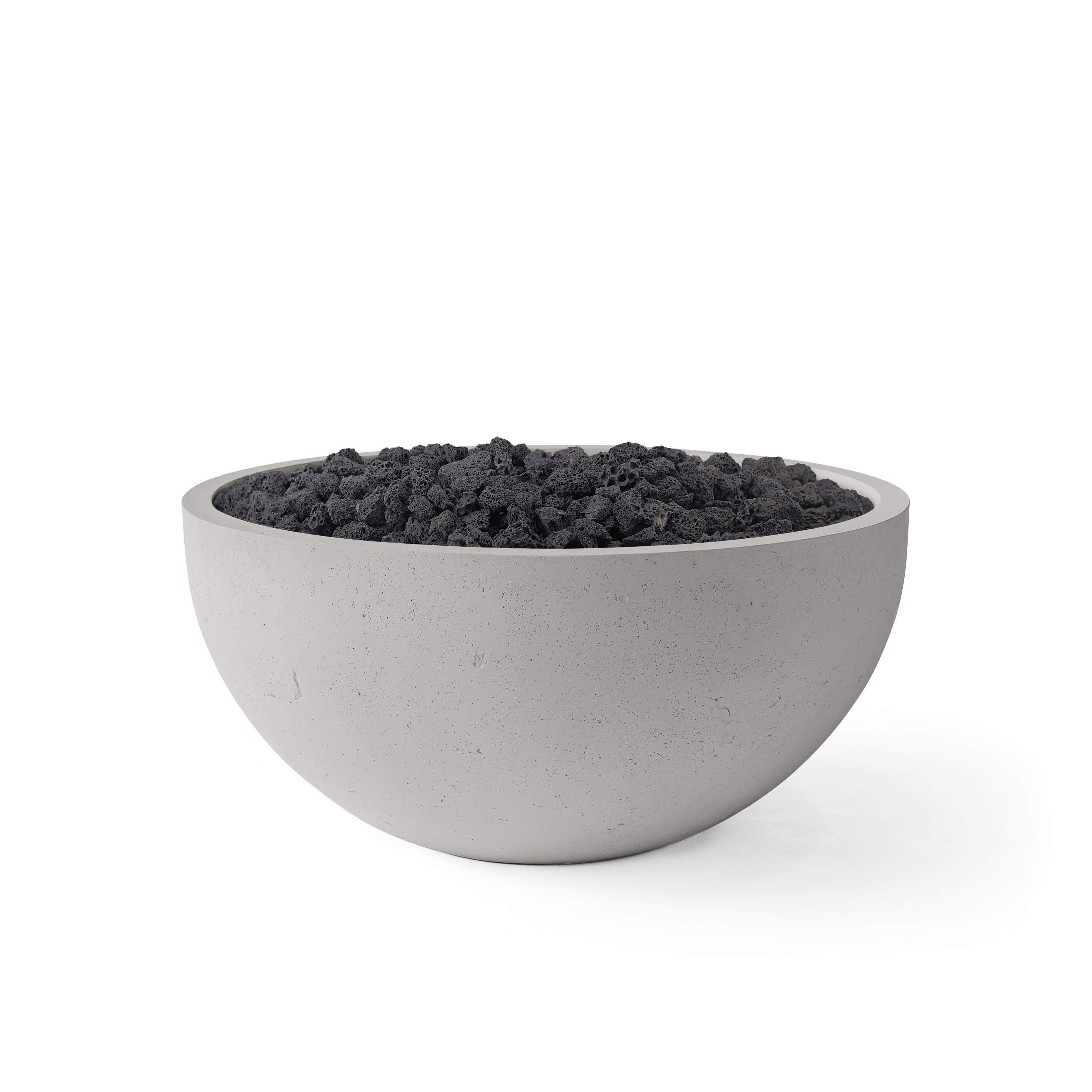 HPC Fire Serenade Concrete 40" Fire Pit by Dekko