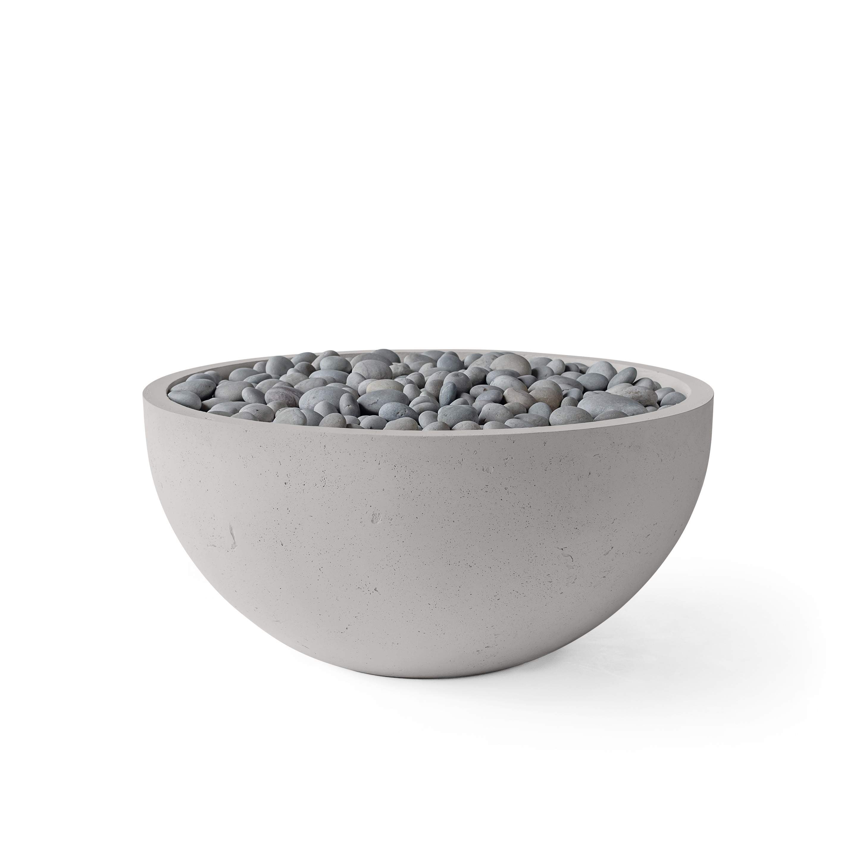 HPC Fire Serenade Concrete 40" Fire Pit by Dekko