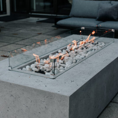 HPC Fire Sonoma Concrete 56" Fire Pit by Dekko